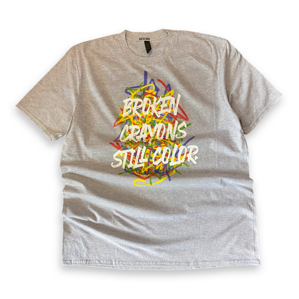 Broken Crayons Still Color Unisex Graphic Tee