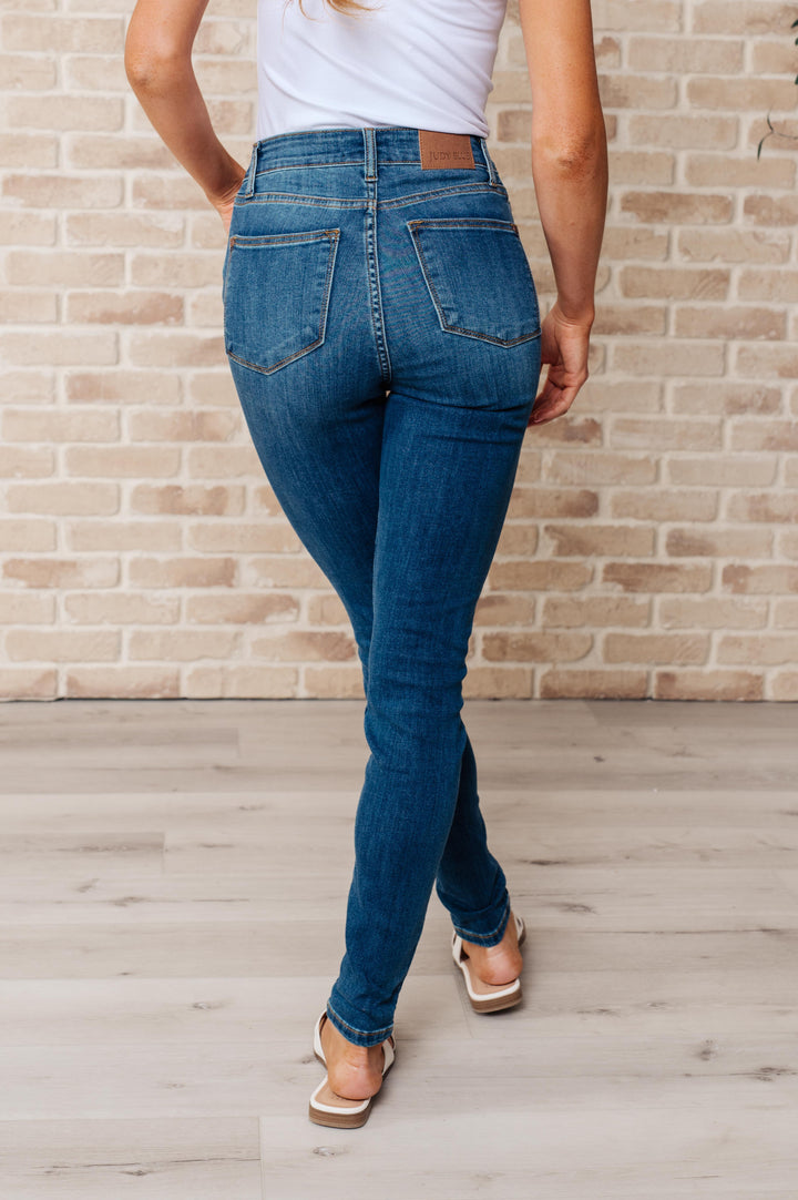 Daphne High Rise Skinny Jeans - TheDesignChambersBoutique