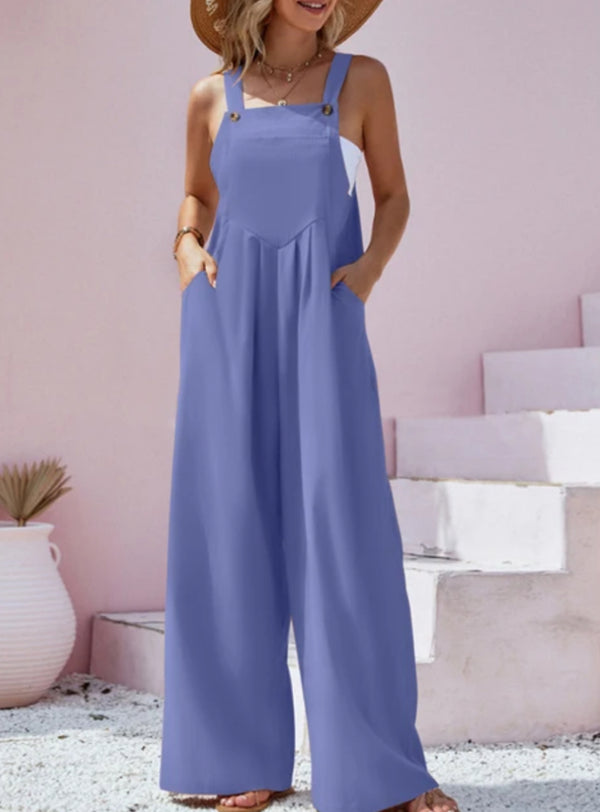 Spring Breezes Overall Jumpsuit