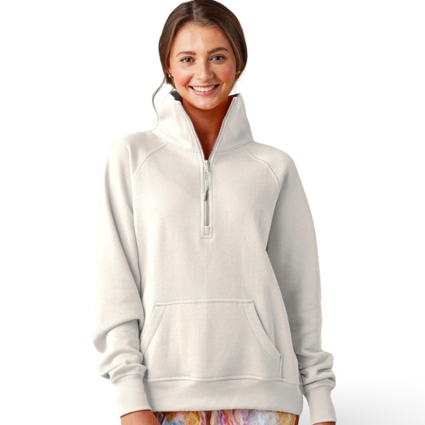 Bone Quarter Zip Pullover