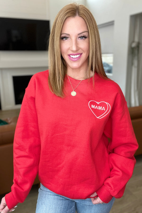 Mama & Mini Valentine's Day Candy Crew Sweatshirt