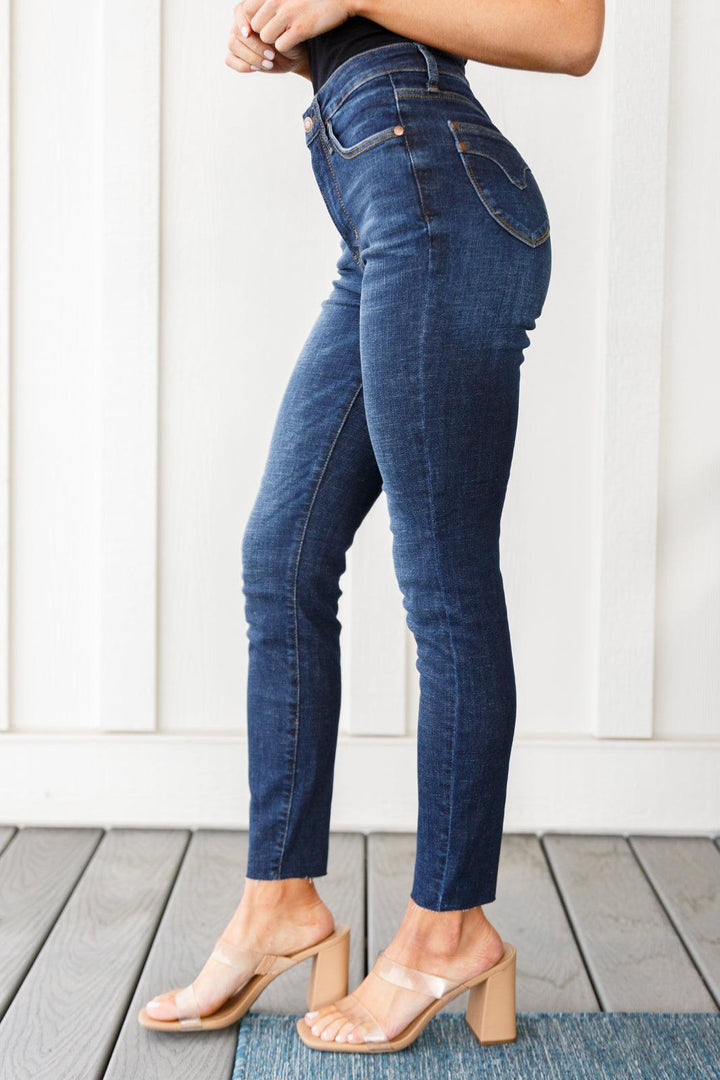 Nicole Tummy Control Skinny Jeans - TheDesignChambersBoutique