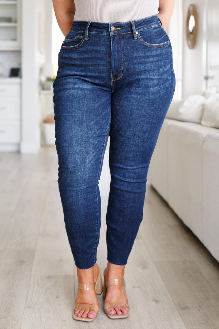 Nicole Tummy Control Skinny Jeans - TheDesignChambersBoutique