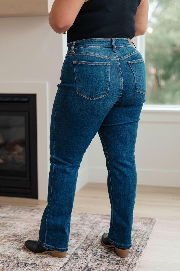 Pippa High Rise Button Fly Dad Jeans - TheDesignChambersBoutique