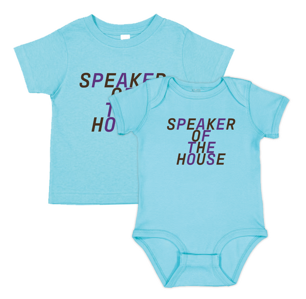 Speaker of the House Bodysuit or Tee for Babies and Toddlers