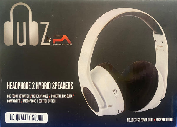 Dubz by PA Headphone 2 Hybrid Speakers - TheDesignChambersBoutique