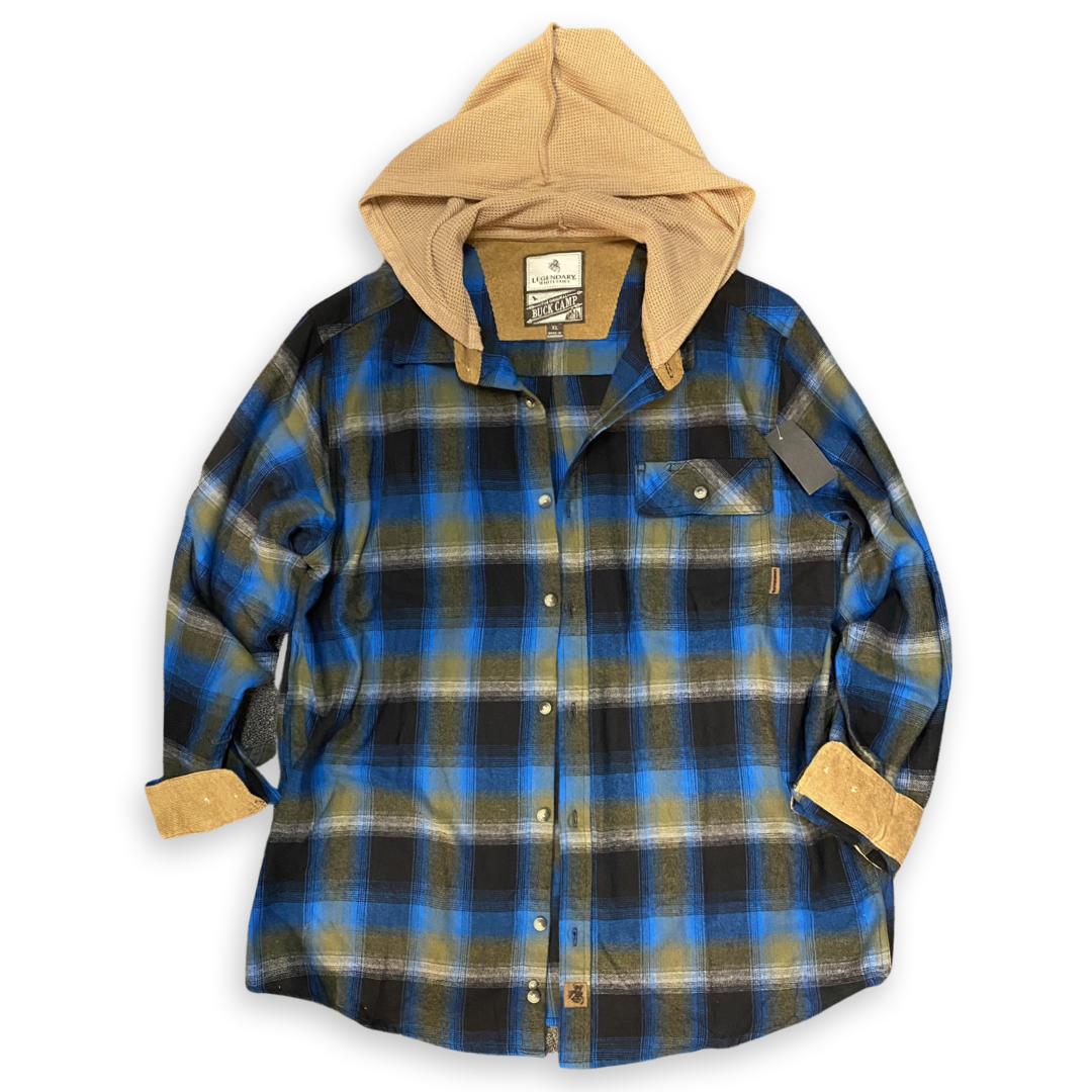 Legendary whitetail hooded outlet flannel