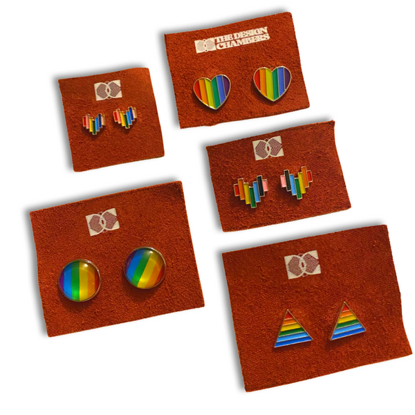 Rainbow & Pride Earrings Collection