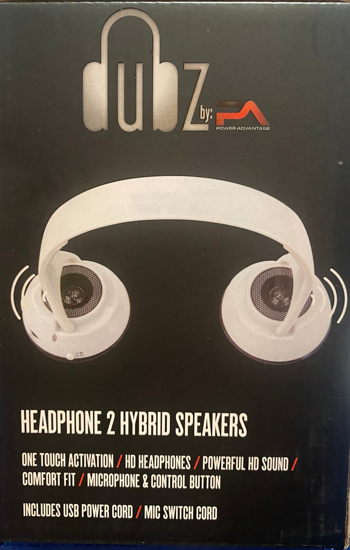 Dubz by PA Headphone 2 Hybrid Speakers - TheDesignChambersBoutique