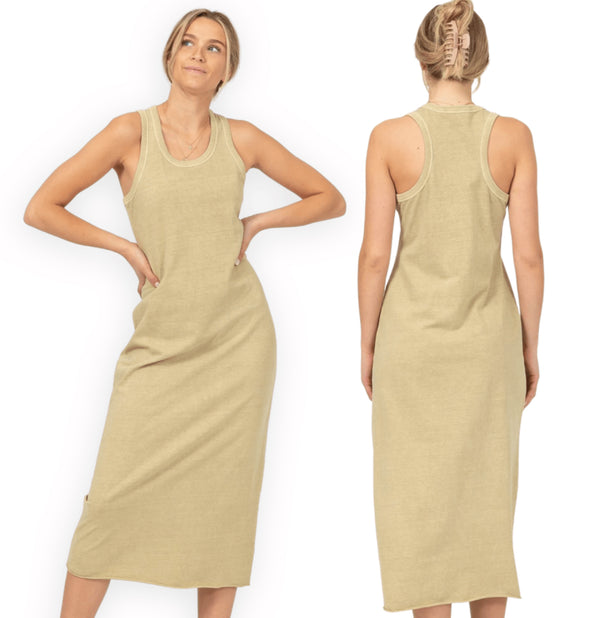 Moss 90s MidiShift Tank Dress