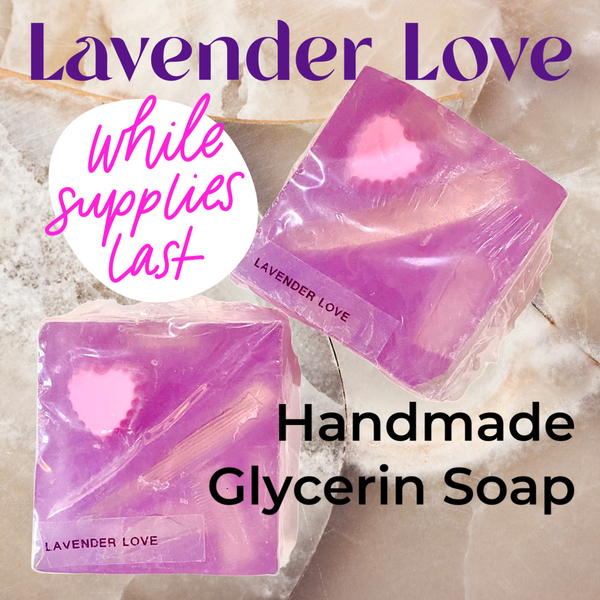 Lavender Love Locally Handmade Artisinal Glycerin Soap